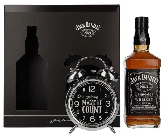 Jack Daniels + Clock 70 cl