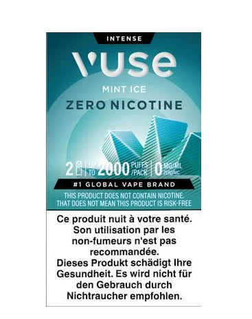 Vuse Intense Mint Ice 0mg 2 Pods