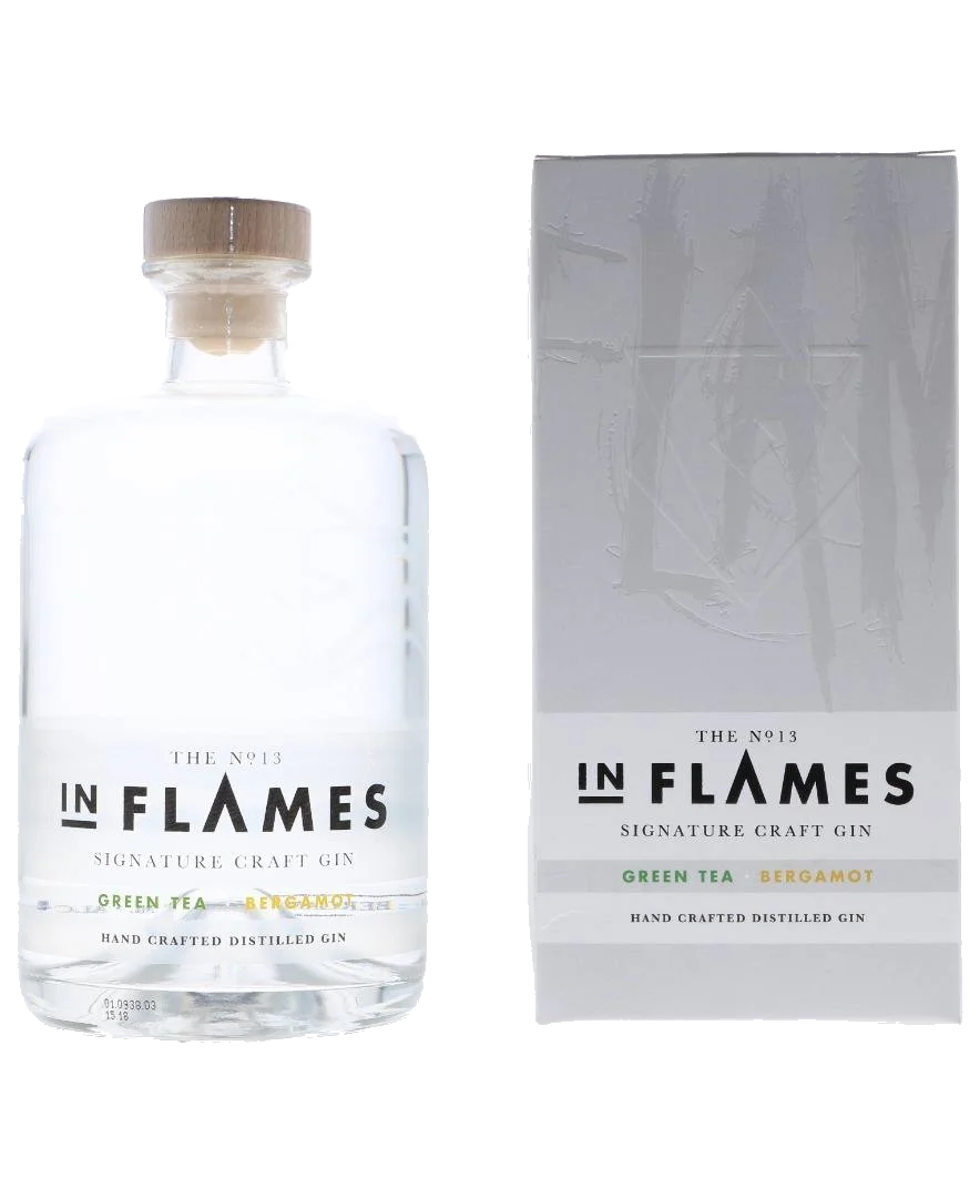 In Flames No. 13 Sign. Greentea Bergamot + Gb 70 cl
