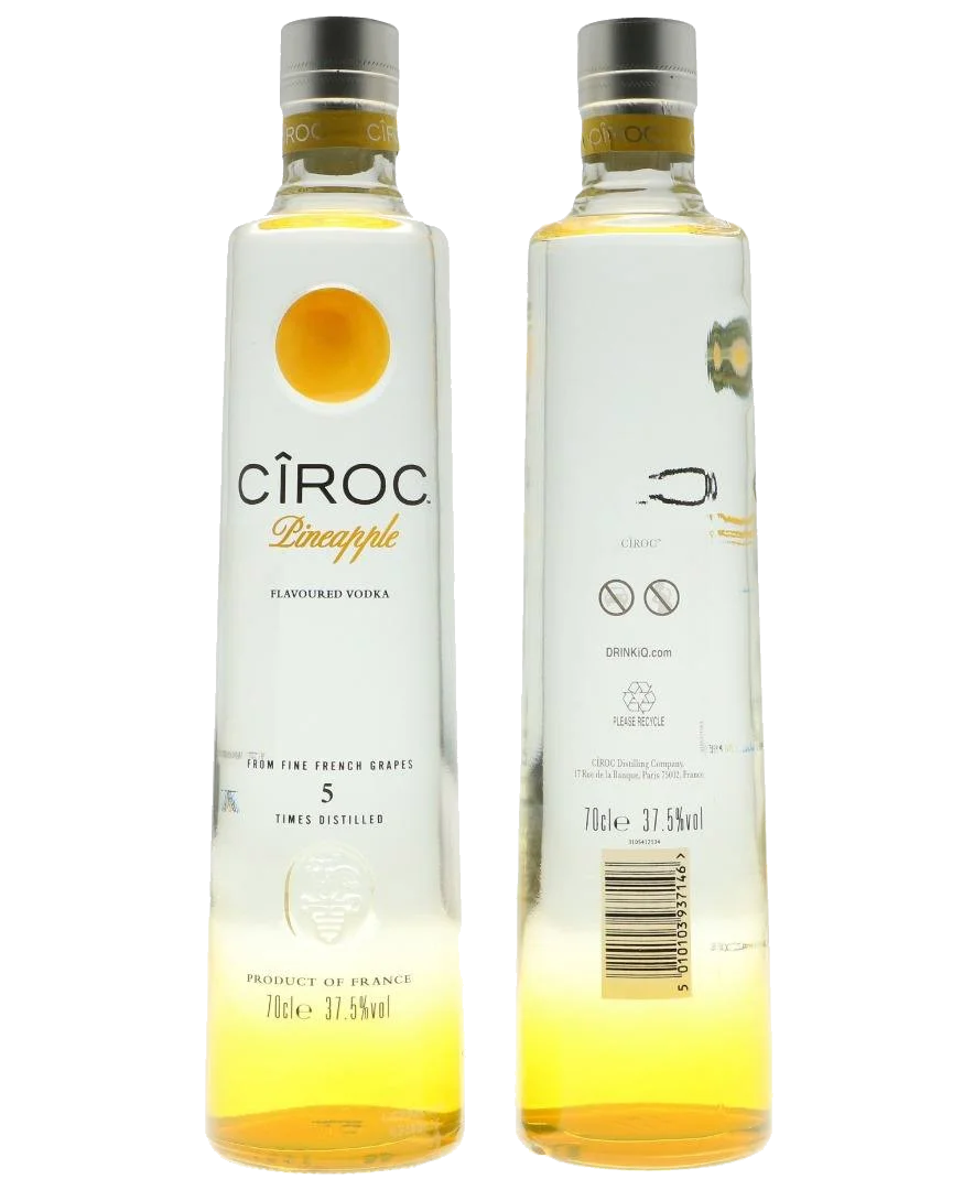 Ciroc Pineapple Carton De 6 Bt 70 cl