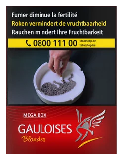 Gauloises Blondes Red 8*25