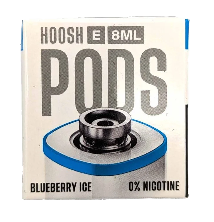 Hoosh Pods 0% Blueberry Ice
