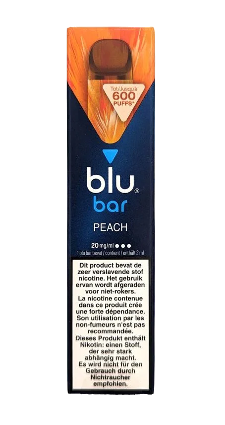 Blu Bar Peach 20mg