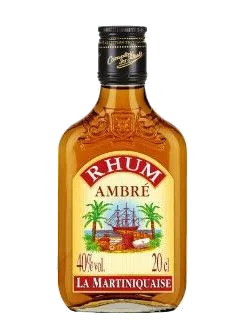 Rhum Ambre La Martiniquaise Carton 36 Bt 20 cl