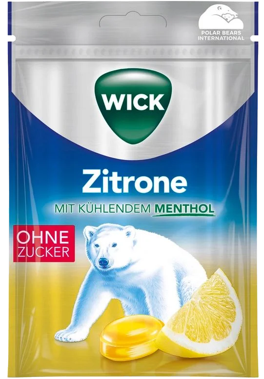 Wick Zitrone & Menthol 72g