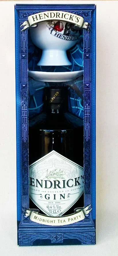 Hendricks Gin + Midnight Tea Cup 70 cl
