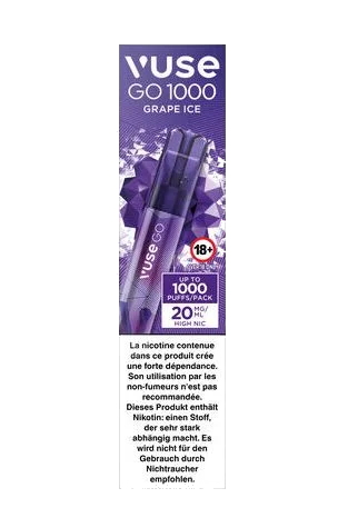 Vuse Go 1000 Pen Grape Ice 20mg