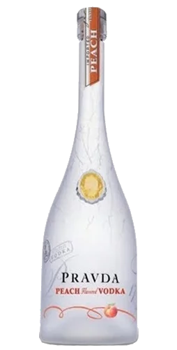 Pravda Vodka Peach Swarovski Edition 70 cl