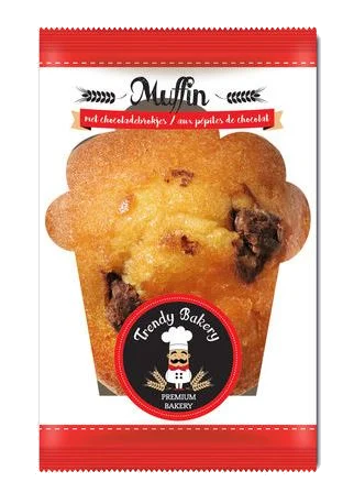 Trendy Muffin Vanille Au Pepites De Chocolat 55g