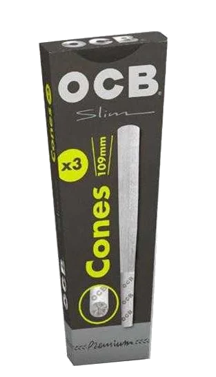 Ocb Premium 3pcs Cones Slim 109mm