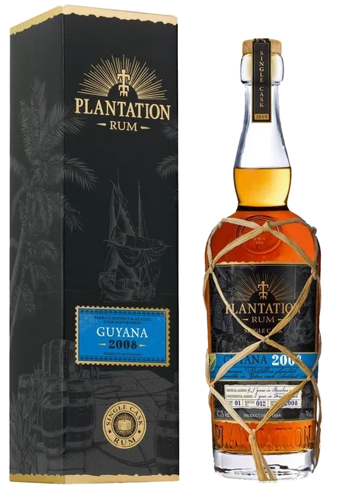 Plantation Rum Single Cask Guyana 2008 Pineau + Gb 47.6 70 cl