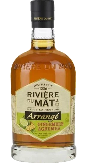 Rhum Arrangé Gingembre Agrume Riviere Du Mat 70 cl