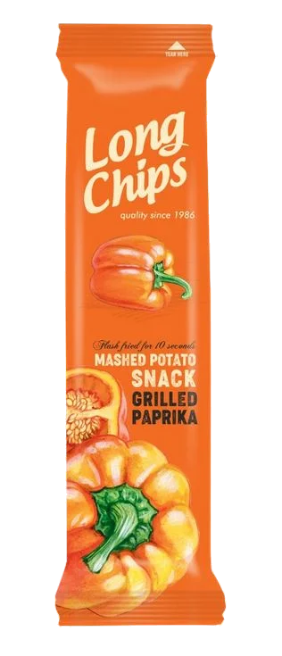Long Chips Grilled Paprika 75g