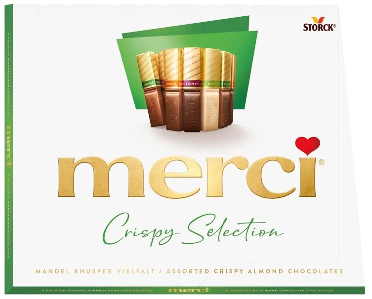 Merci Mandel Knusper Vielfalt 250g