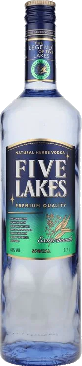 Five Lakes Vodka 70 cl