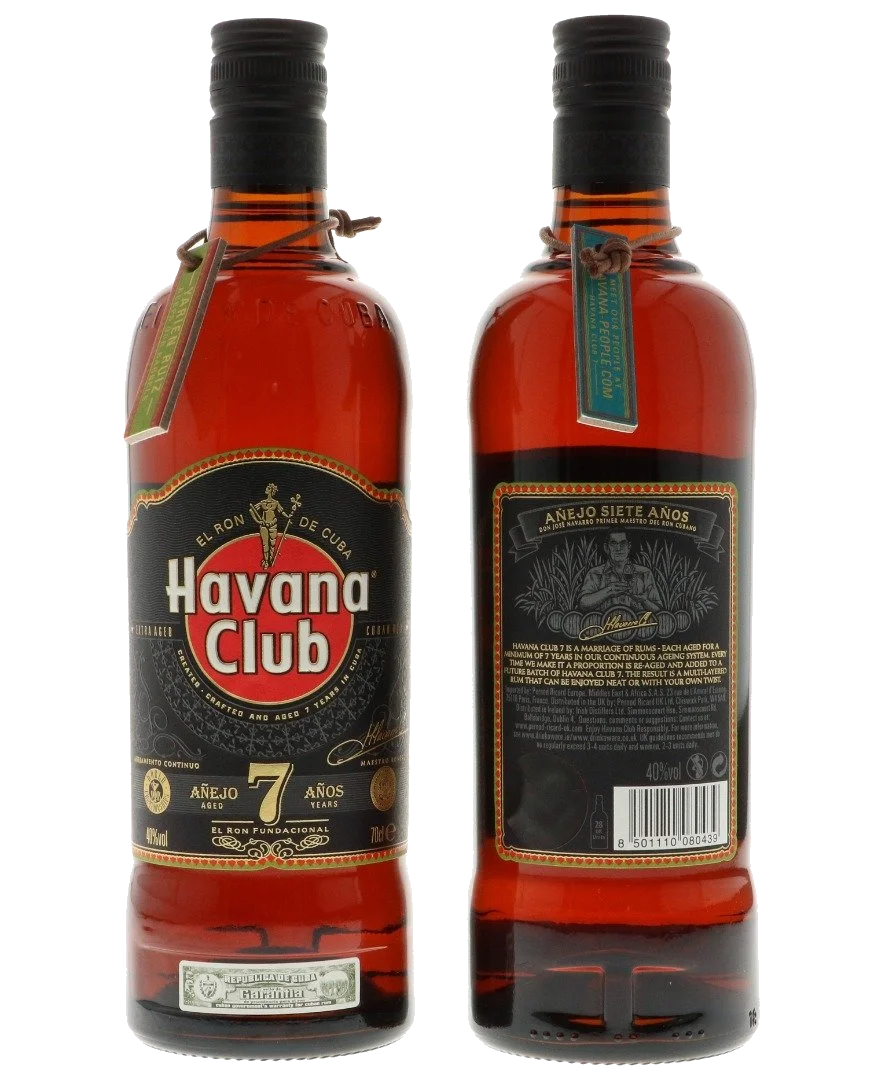 Havana Club Brown 7 Years Old 70 cl