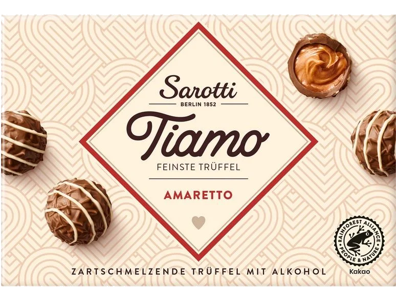 Sarotti Tiamo Amaretto Trüffel 125g