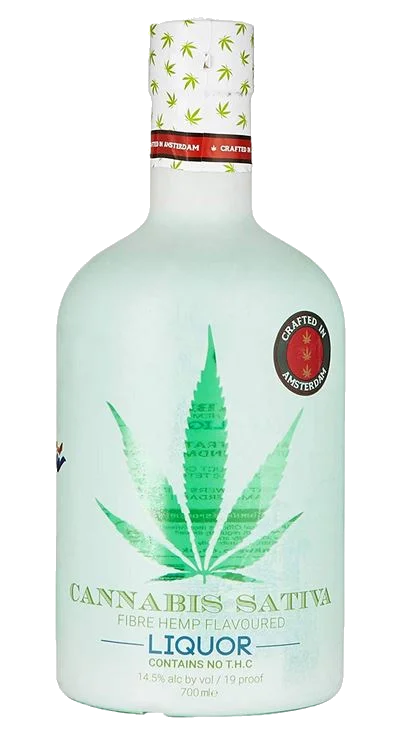 Cannabis Sativa Fibre Flavoured Liquor 70 cl