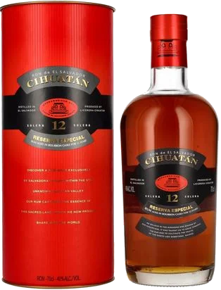CihuatÃ¡n 12 Solera Reserva + Gb 70 cl