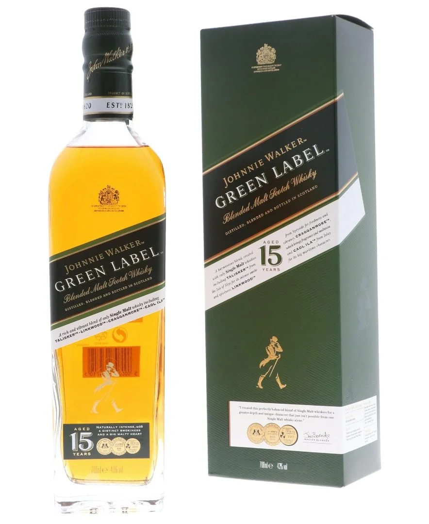 Johnnie Walker Green 15 Years 70 cl