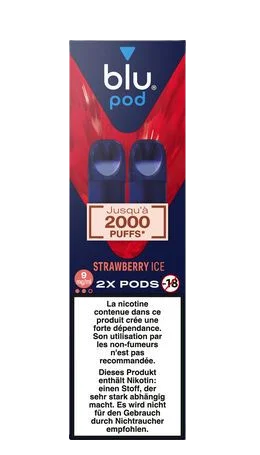Blu Bar Pods Strawberry 9mg 2pods/2ml