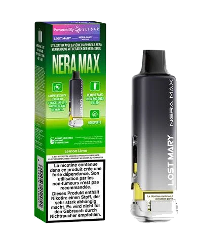 Nera Max Refill Pack Lemon Lime 10ml