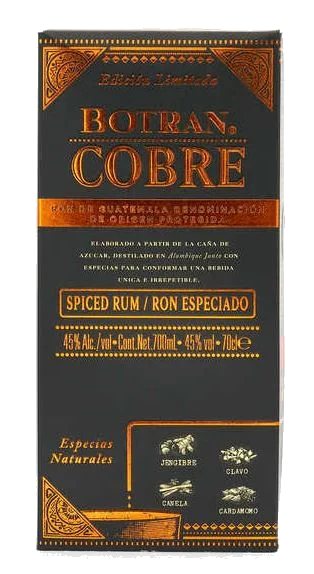 Botran Cobre Spiced 70 cl