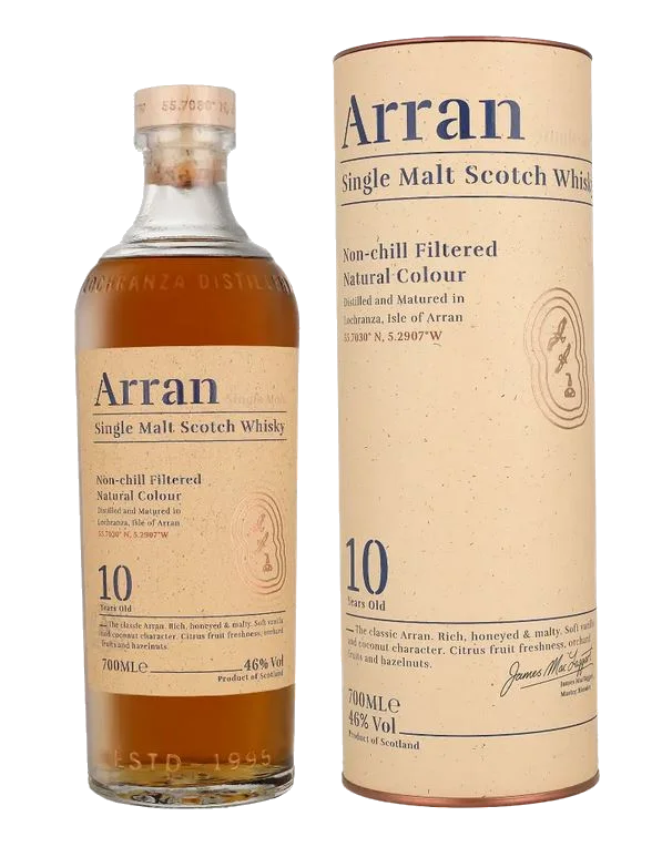 Arran 10 Years + Gb 70 cl
