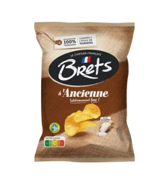 Brets Chips Saveur Nature Ancienne 125g