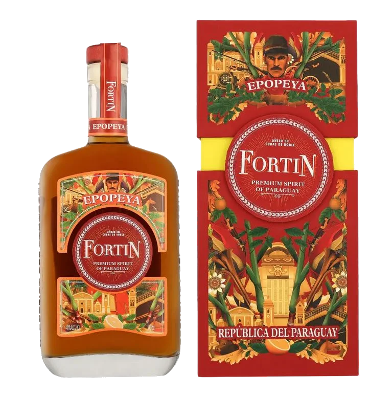 Fortin Epopeya Rum Del Paraguay + Gb 70 cl
