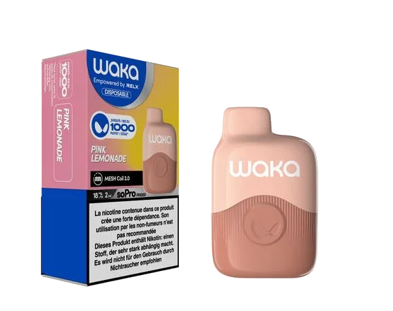 Waka So Pro Pink Lemonade 18mg