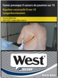West Silver 8*25