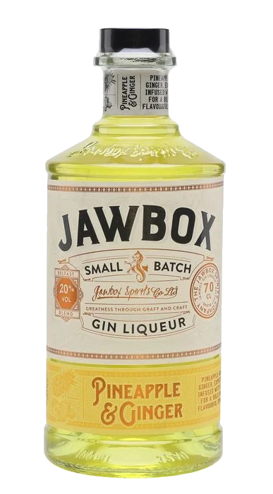 Jawbox Pineapple And Ginger Gin Liqueur 70 cl