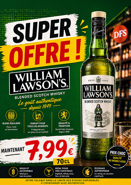 William Lawson’s · 70 cl · 7,99 €