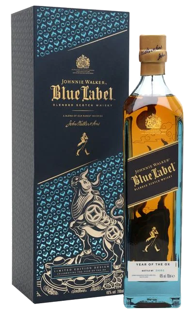 Johnnie Walker Blue L. Chinese Ny Ed. 2021 Of Ox 70 cl