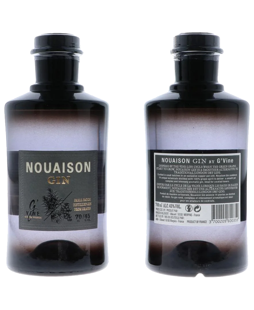 Gvine Gin De France Nouaison 70 cl