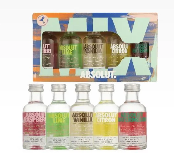 Absolut Mix Set 5 X 50 Ml