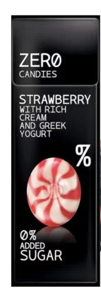 Zero Candies Fraise Yoghurt Clip Box 32g