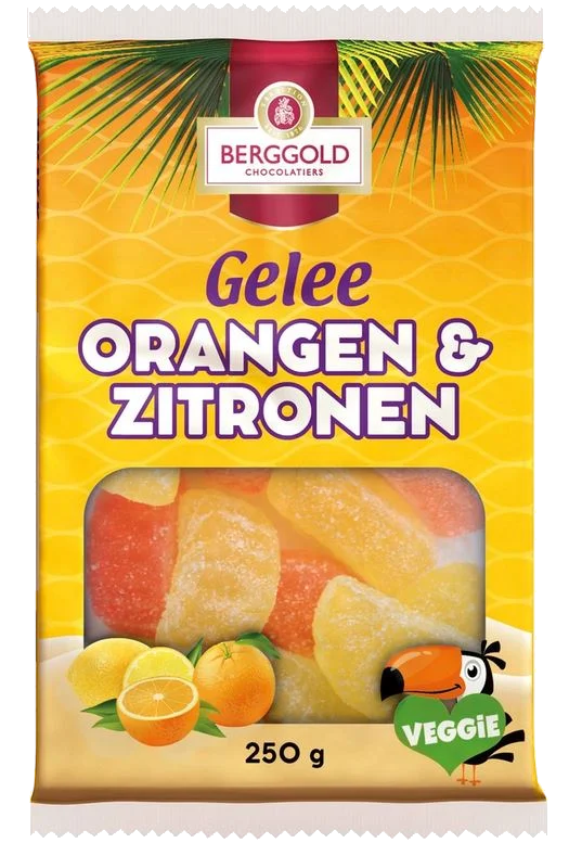 Berggold Gelee Orangen Und Zitronen 250g