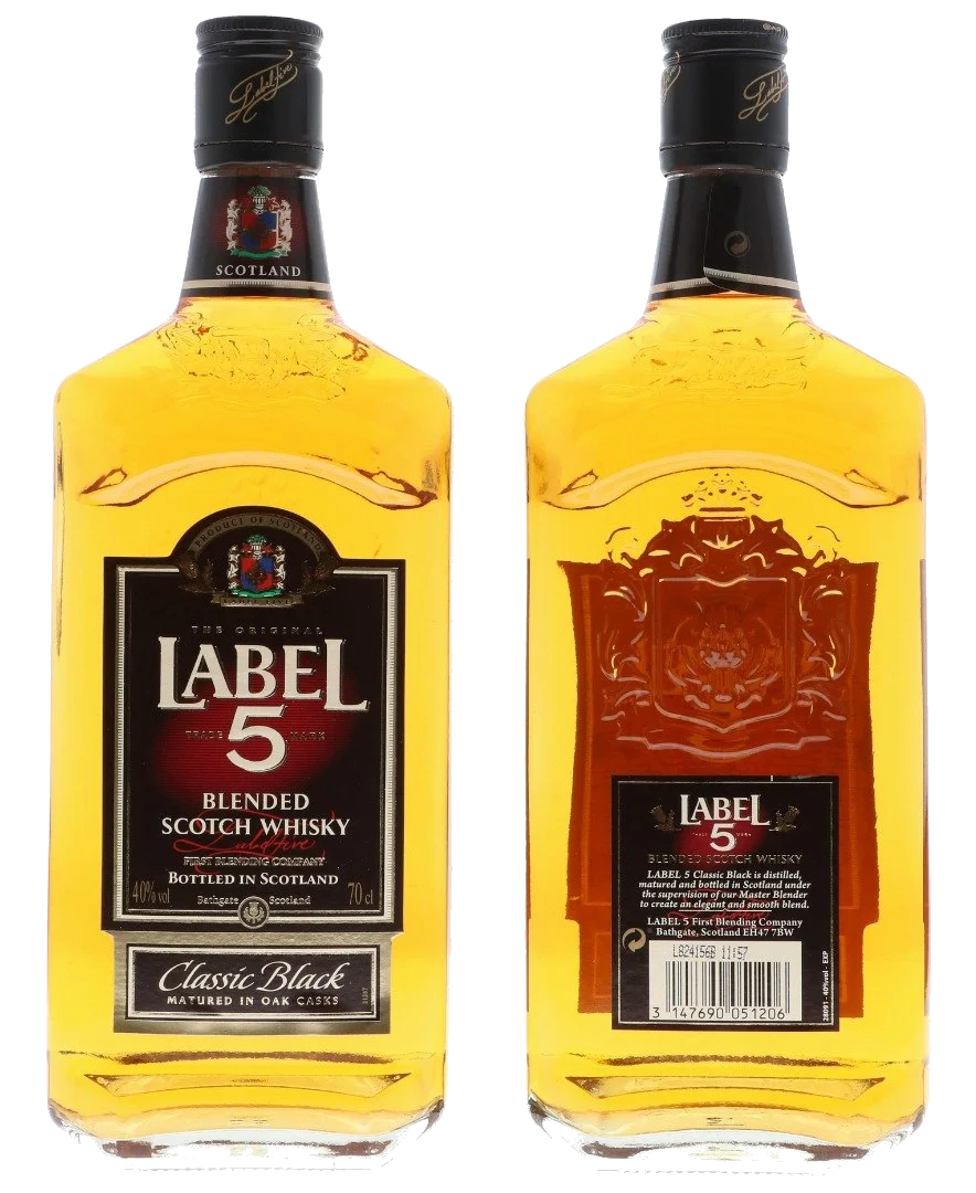 Label 5 70 cl