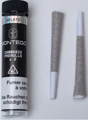 Montego Pre-rolls Strawberry X2 1gr
