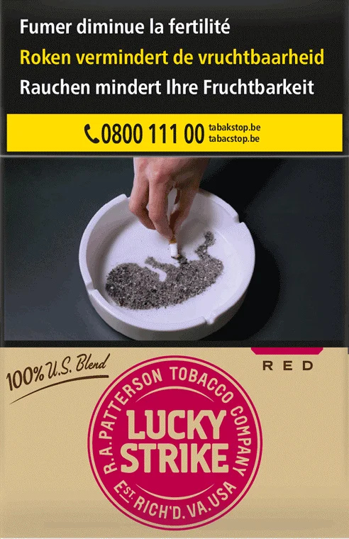 Lucky Strike Red Additive Free 10*20