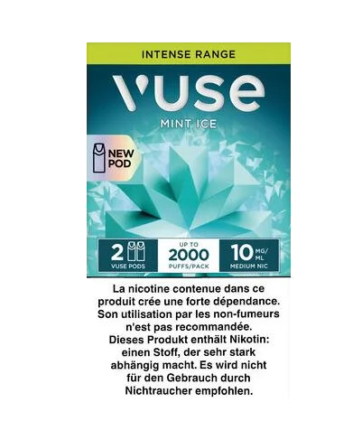 Vuse Intense Mint Ice 10mg 2 Pods
