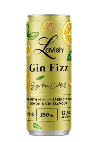 Lavish Gin Fizz Premix 25 cl