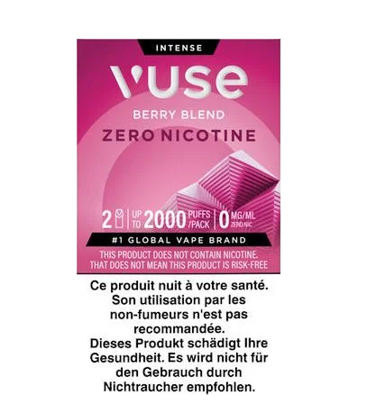 Vuse Intense Berry Blend 0mg 2 Pods