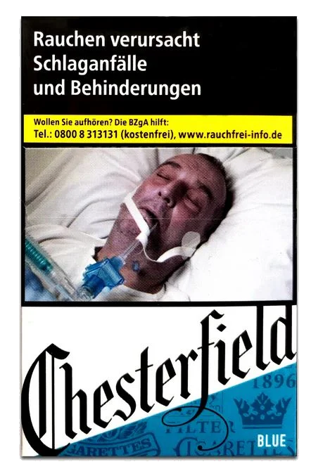 Chesterfield Blue 8*30