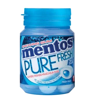 Mentos Gum Btle Pure Freshmint 60g