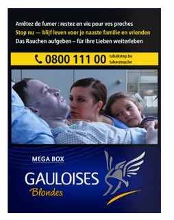 Gauloises Blondes Blue 8*30
