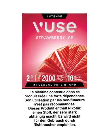 Vuse Intense Strawberry Ice 10mg 2 Pods