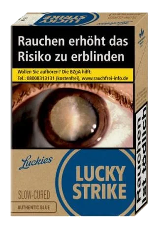 Lucky Strike Auth Blue 10*20